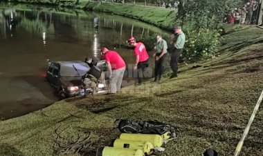 Acidente: Carro cai em represa da UFV e motorista morre afogado