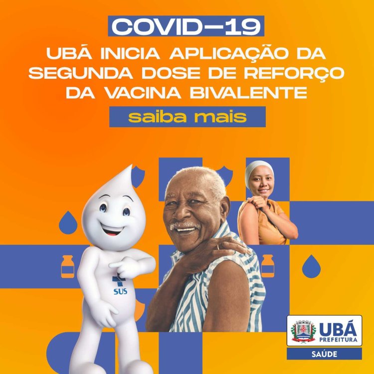 Covid-19: Ubá inicia aplicação de reforço da vacina bivalente