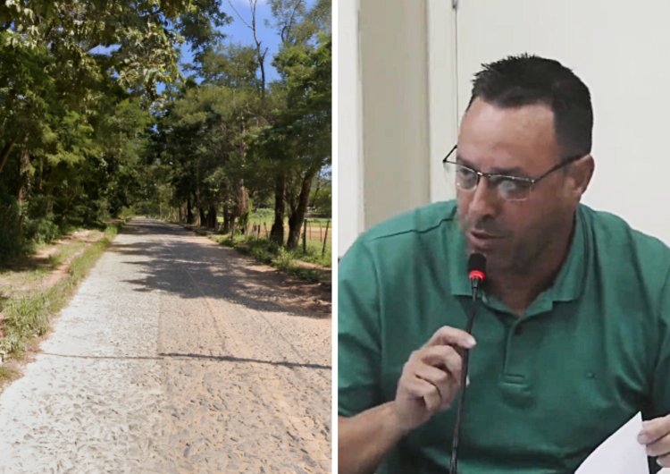 Vereador LEK faz indicação de emenda para asfaltar trecho que liga o bairro Pires da Luz ao Santa Rosa