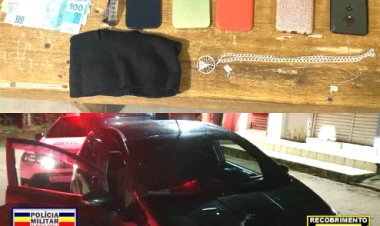 Polícia Militar prende autores que praticaram roubo nas cidades de Senador Firmino, Rodeiro e Ubá
