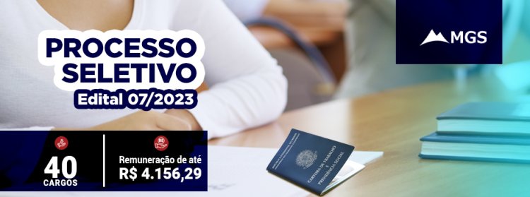 MGS inicia 2024 com processo seletivo para 89 cidades em Minas Gerais