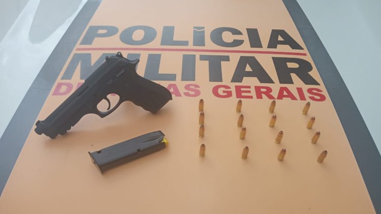 Homem é preso por porte ilegal de arma de fogo em Rio Pomba