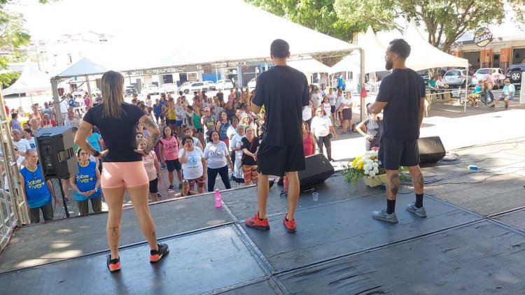 Prefeitura de Ubá promove evento de incentivo a prática de exercícios e promoção da saúde