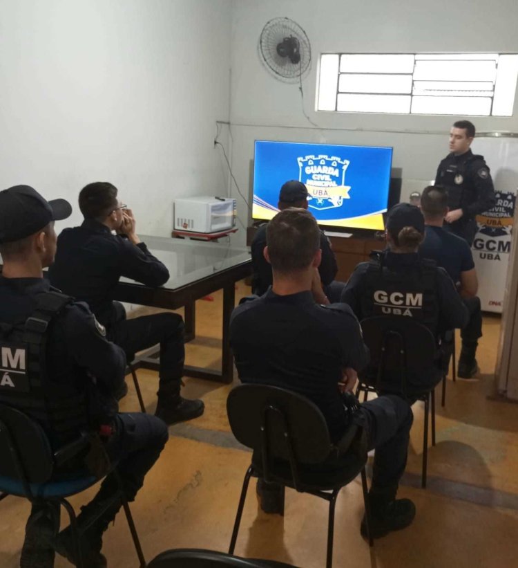 Ubá: GCM's participam de capacitação sobre a função da Corregedoria