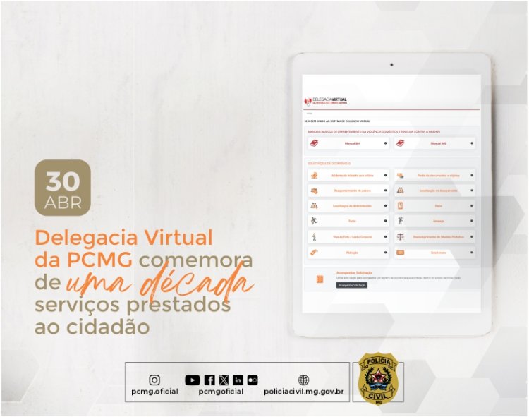 10 anos da Delegacia Virtual