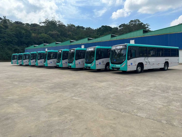 Transporte público de Ubá recebe 10 novos ônibus