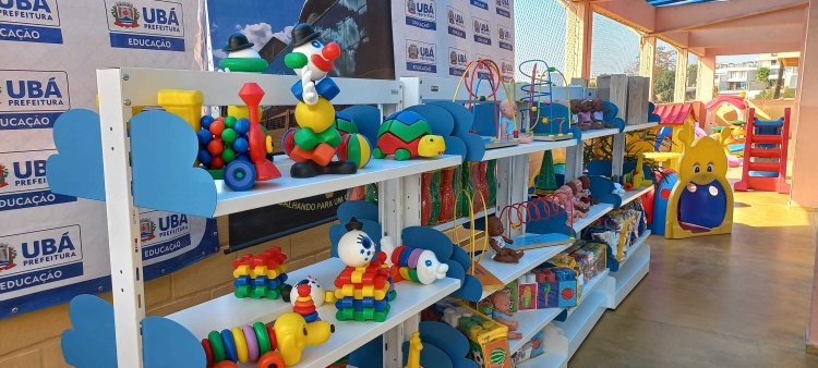 Ubá: Educação celebra Dia Mundial do Brincar com distribuição de brinquedos