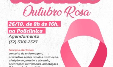 Outubro Rosa: Saúde promove mutirão de preventivos