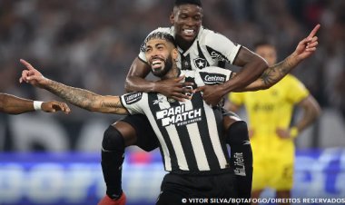 Botafogo goleia Peñarol por 5 a 0 e coloca pé na final da Libertadores