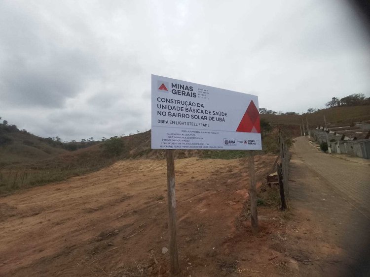 Prefeitura inicia construção de novas UBS em Ubá