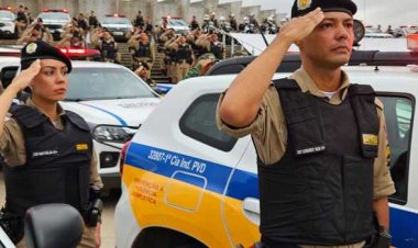 Polícia Militar de Minas Gerais lança operação para reforçar a segurança no Natal