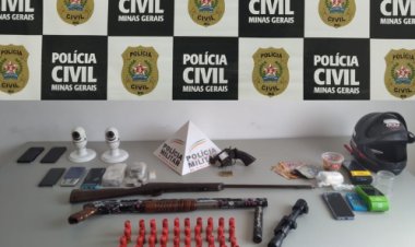 Ação conjunta prende quatro suspeitos em Teixeiras