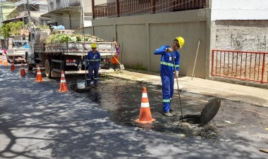 Copasa intensifica operações de desobstrução de redes de esgoto