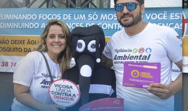 Prefeitura de Viçosa promove campanha de conscientização contra o Aedes aegypti