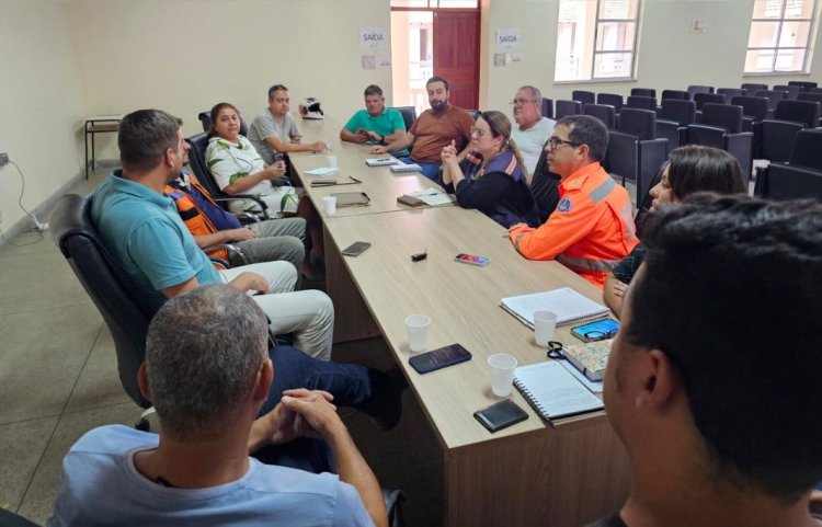 Prefeitura de Viçosa realiza reunião para alinhar plano de contingência da Defesa Civil
