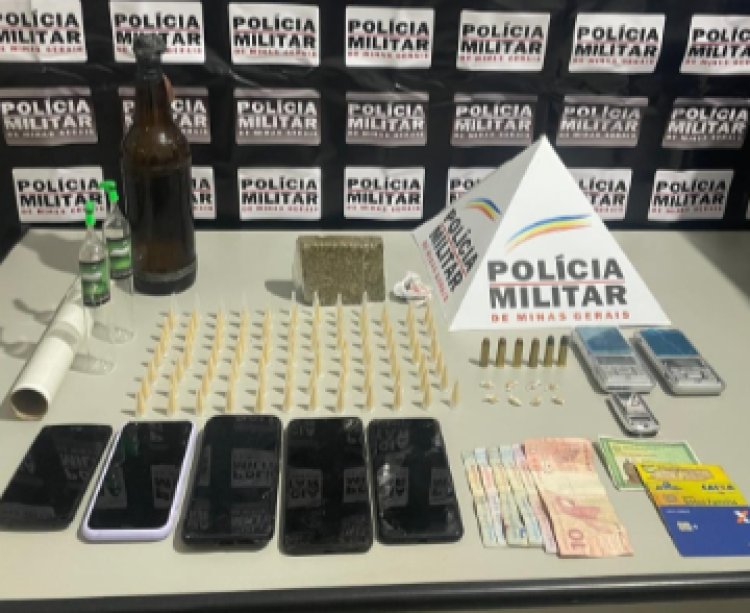 Polícia Militar realiza operação na cidade de Tocantins e apreende drogas e munições
