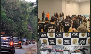 Viçosa: operação termina com nove presos e um adolescente apreendido