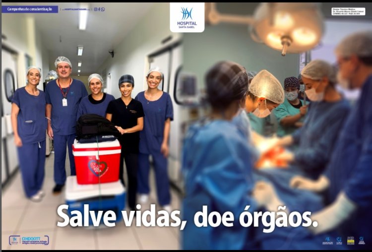 Ubá: Hospital Santa Isabel realiza a primeira captação de órgãos e tecidos de 2025