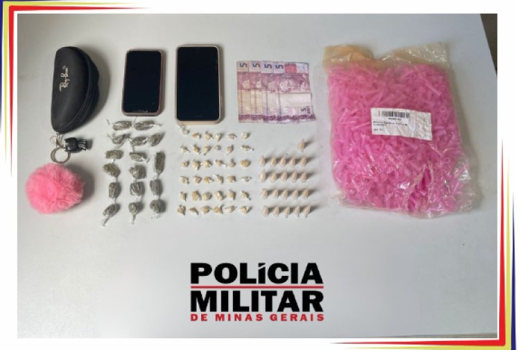 Polícia Militar prende suspeito de tráfico de drogas em Ubá