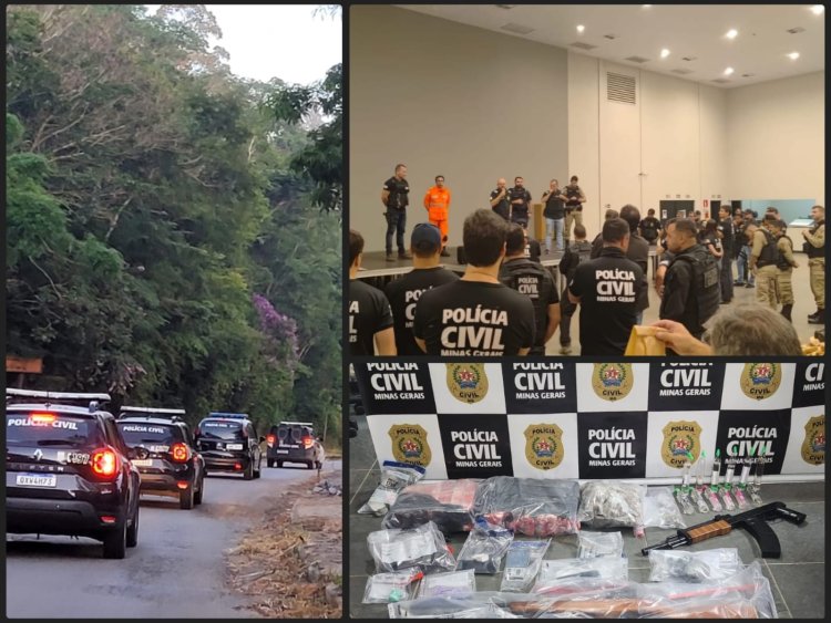 Viçosa: operação termina com nove presos e um adolescente apreendido