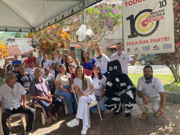 Mobilização contra o Aedes na Regional de Ubá alcança mais de 15 mil pessoas