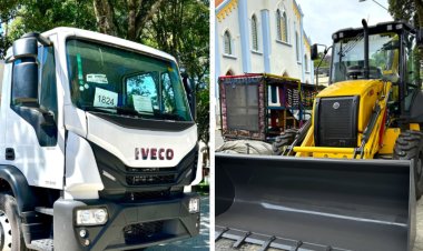 Prefeitura de Coimbra consegue importante reforço de peso na manutenção das estradas rurais