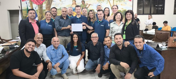 ACIUBÁ recebe Moção de Aplausos pelos 97 anos de fundação