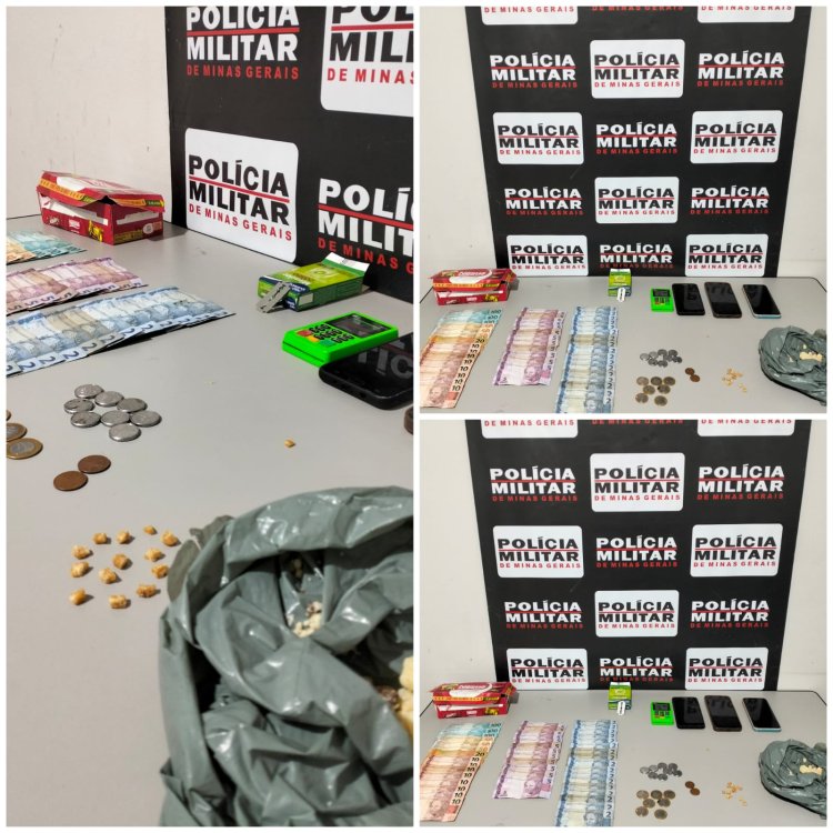 Polícia Militar prende autor por tráfico de drogas em Rio Pomba