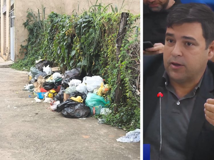 Vereador José Roberto cobra soluções para falhas na coleta de lixo em Ubá