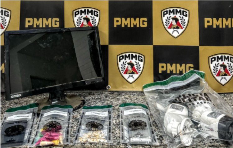 Polícia Militar prende autor por tráfico de drogas na cidade de Tocantins