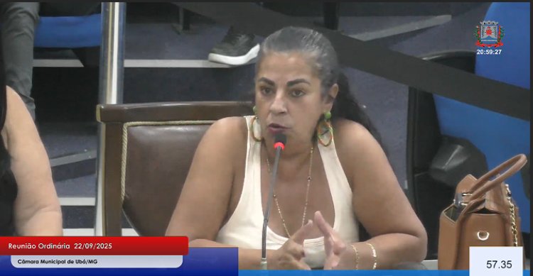 Câmara de Ubá: Vereadora Soninha cobra explicações de Samuel Soares sobre áudio polêmico de suposta propina a reeleitos e mídias