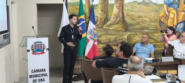 Fundação Cristiano Varella apresenta projetos e solicita apoio durante sessão da Câmara Municipal de Ubá