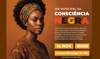 Poder Legislativo realiza Sessão Solene em homenagem ao Dia Municipal da Consciência Negra