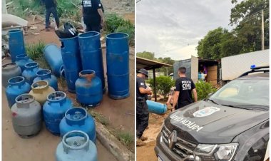 PCMG recupera carga de gás subtraída durante calamidade em Ubá