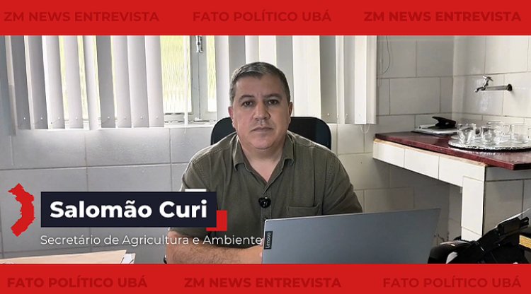 Secretário Salomão Júnior Curi detalha ações para fortalecer agricultura e meio ambiente em Ubá