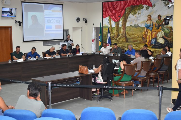 Câmara de Ubá aprova projetos voltados à inclusão e ao orçamento municipal